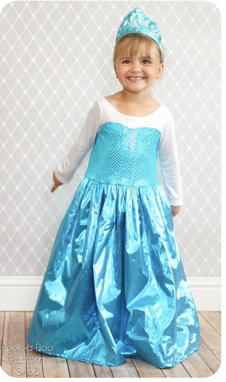 ☆ 10 DIY : Tuto Costume enfant Elsa La Reine des Neiges (Frozen
