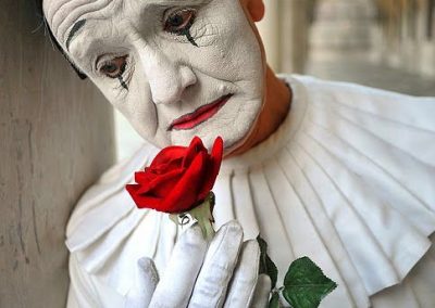 Maquillage de Pierrot et Colombie - photo 1 - Ma Folie Des Fêtes
