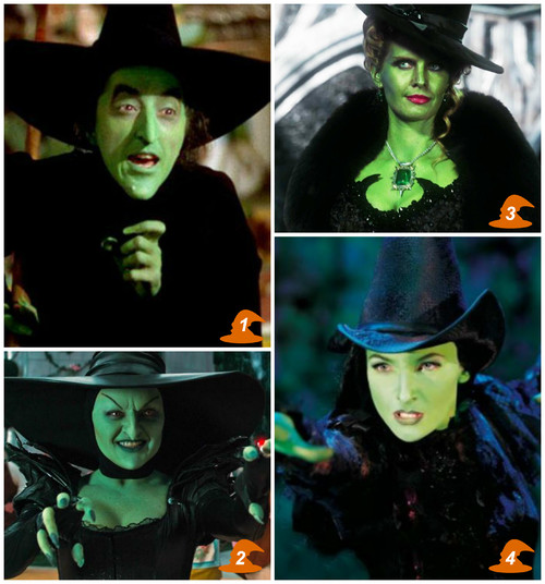 Les 4 visages de la méchante sorcière de l'ouest - Ma Folie Des Fêtes