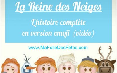 ★ Histoire complète version emoji de la Reine des Neiges / Frozen (video) ★