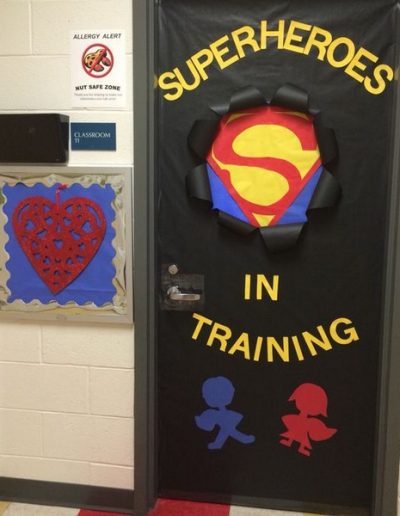 Décoration Portes de classe Super-héros - photo 2 - Ma Folie Des Fêtes