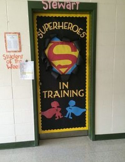 Décoration Portes de classe Super-héros - photo 7 - Ma Folie Des Fêtes