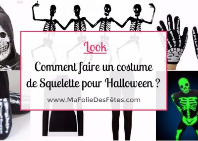 ★ SQUELETTE : Comment faire un costume de squelette ? Tutos DIY ★
