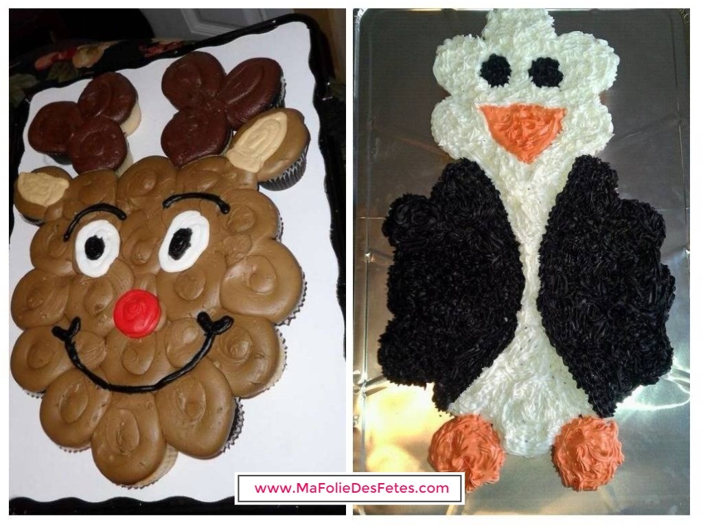 Gâteau cupcakes pour Noël 4 - Ma Folie Des Fetes