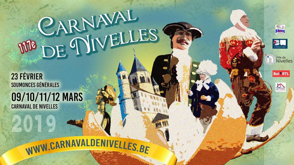Carnaval de Nivelles 2019 - Ma Folie Des Fetes