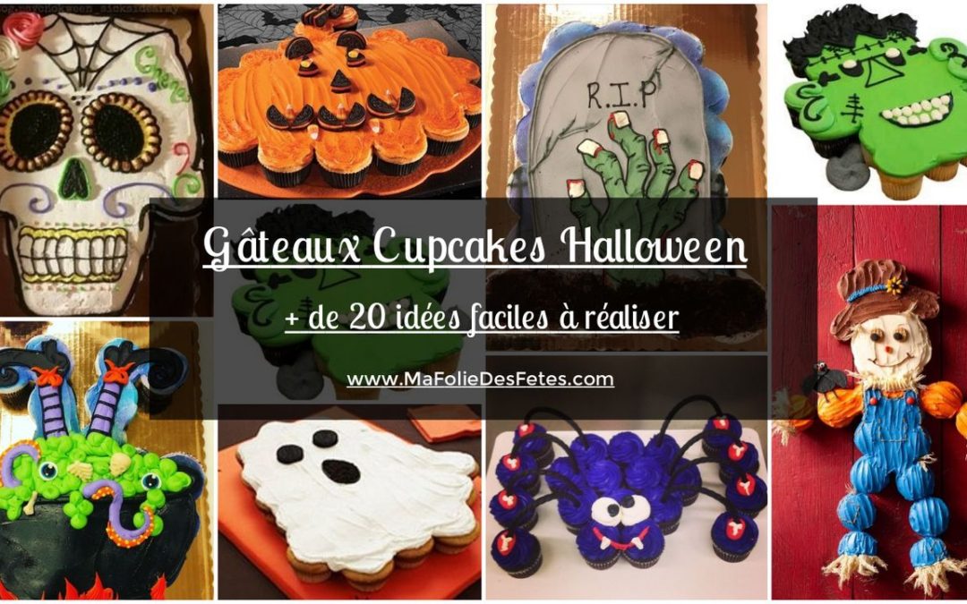 ★ Les Gâteaux cupcakes Halloween : + de 20 idées faciles à réaliser ★