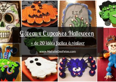 ★ Les Gâteaux cupcakes Halloween : + de 20 idées faciles à réaliser ★