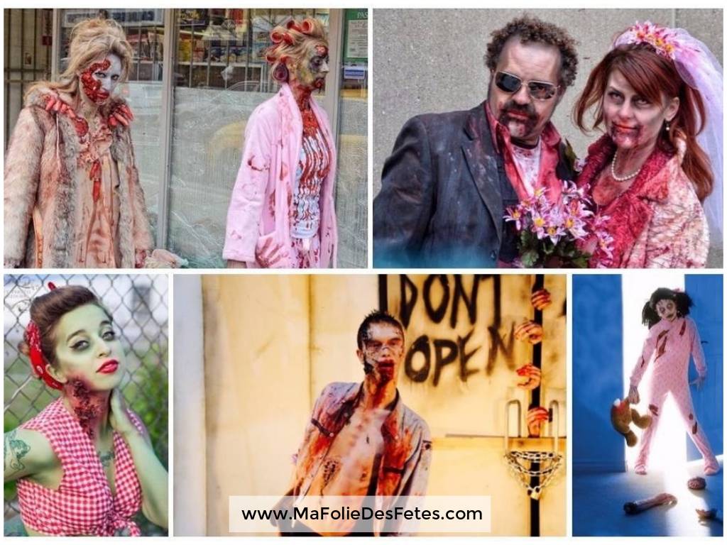Idées déguisements pour Halloween Zombie - Ma Folie Des Fêtes
