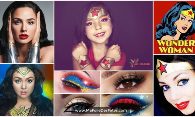 ★ Maquillage Wonder Woman : Idées et tutos DIY makeup ★