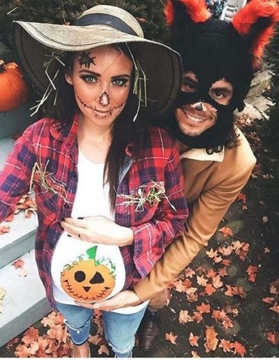 Idee Deguisement Halloween pour femme enceinte-épouvantail 2- Ma Folie Des Fetes
